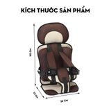 Đệm Ghế ô tô cho em bé từ 6 tháng -8 tuổi - Đai an toàn cho trẻ em trên xe hơi - phù hợp mọi loại xe
