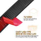 Nẹp U Viền cạnh bàn chất liệu TPE màu đen có sẵn băng dính  dẻo, bền, chống ẩm dài tùy chọn
