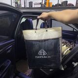 Gối và chăn (mền) 2 trong 1 logo MAYBACH CAO CẤP - Sử dụng làm tựa lưng, chăn đắp Ô TÔ