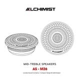 Loa Alchimist AS-M26 Bộ 2 Loa Trung tần Mid Tweeter Hifi Đặt Taplo hoặc độ 3Way đẳng cấp