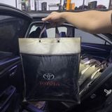 Gối và chăn (mền) 2 trong 1 (logo HÃNG XE) - Sử dụng làm tựa lưng, chăn đắp văn phòng hoặc ô tô tiện dụng