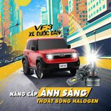 Bóng Đèn LED VF3 pha xa, pha gần, pha cos - Trắng 6000K 160W 22000LM công suất chuẩn