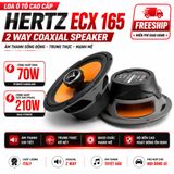 Loa Đồng Trục Italia Hertz ECX 165 - Màng Loa Chống Ẩm Kèm Tweeter Neodymium Cao Cấp