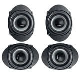 Bộ 4 Loa Cánh Xe Vinfast Limo Green - Hàng Thương Hiệu - Dưỡng Loa giữ nguyên bản Không Ảnh Hưởng Hệ Thống Điện Của Xe.