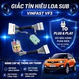 Dây giắc tín hiệu Sub cho VF3, VF5-6-7, Limo Green VinFast - lắp đặt nguyên bản Plug&Play
