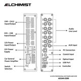 Âm ly tích hợp DSP Alchimist AD24H-2200 24 đường ra âm thanh 12 kênh công suất
