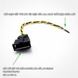 Giắc cắm nguyên bản dùng cho loa Treble các dòng xe Vinfast | Nâng cấp loa Treble Vf6, Vf7,8,9