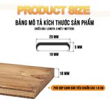 Nẹp U Viền cạnh bàn chất liệu TPE màu đen có sẵn băng dính  dẻo, bền, chống ẩm dài tùy chọn