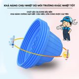 Vòng Đệm Chống Sốc, Dưỡng Loa Ô tô Cách Âm Chống Nước Bằng silicone 6.5 inch Cho Loa Xe Hơi