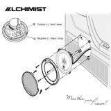 Loa cánh 2 way-Coaxial Loa Đồng Trục Alchimist AS-G65C - Âm Thanh Chất Lượng cao cấp bass mạnh mẽ cho Nhạc Remix