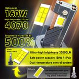 V PRO 2 Bóng Đèn LED Cho Civic FB 1.8L đời (2011-2015) Đèn Cos / Đèn Pha H11 / 9005- 6000K ánh sáng trắng