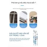 Bình Xịt Vệ Sinh Điều Hòa Máy Lạnh 500ML - Chai Xịt Bọt Vệ Sinh Máy Lạnh Lưới Lọc Và Khử Khuẩn,Khủ Mùi Hôi