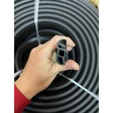 Gioăng cao su khung cửa  xe tải , xe container kích thước 37mm x 14mm