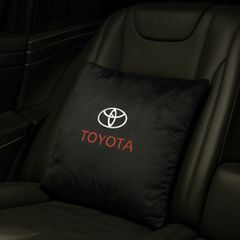 Gối và chăn (mền) 2 trong 1 LOGO TOYOTA - Sử dụng làm tựa lưng, chăn đắp XE ô tô VIOS CAMRY