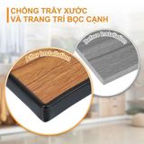 Nẹp U Viền cạnh bàn chất liệu TPE màu đen có sẵn băng dính  dẻo, bền, chống ẩm dài tùy chọn