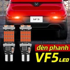 2 bóng đèn VF5 Plus Bóng đèn phanh LED T15 / W16W - Đỏ TUFFOO