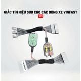 Dây giắc tín hiệu Sub cho VF3, VF5-6-7, Limo Green VinFast - lắp đặt nguyên bản Plug&Play