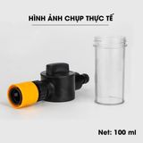 Bình tạo bọt, gắn kèm máy rửa xe Xịt Bọt Tuyết Rửa Xe Hơi Tiện Lợi dễ sử dụng
