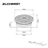 Loa Alchimist AS-M26 Bộ 2 Loa Trung tần Mid Tweeter Hifi Đặt Taplo hoặc độ 3Way đẳng cấp