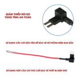 Dây cầu chì cắm thêm xe ô tô Vinfast Lấy điện ACC, REM điện camera hành trình, loa sub, dsp