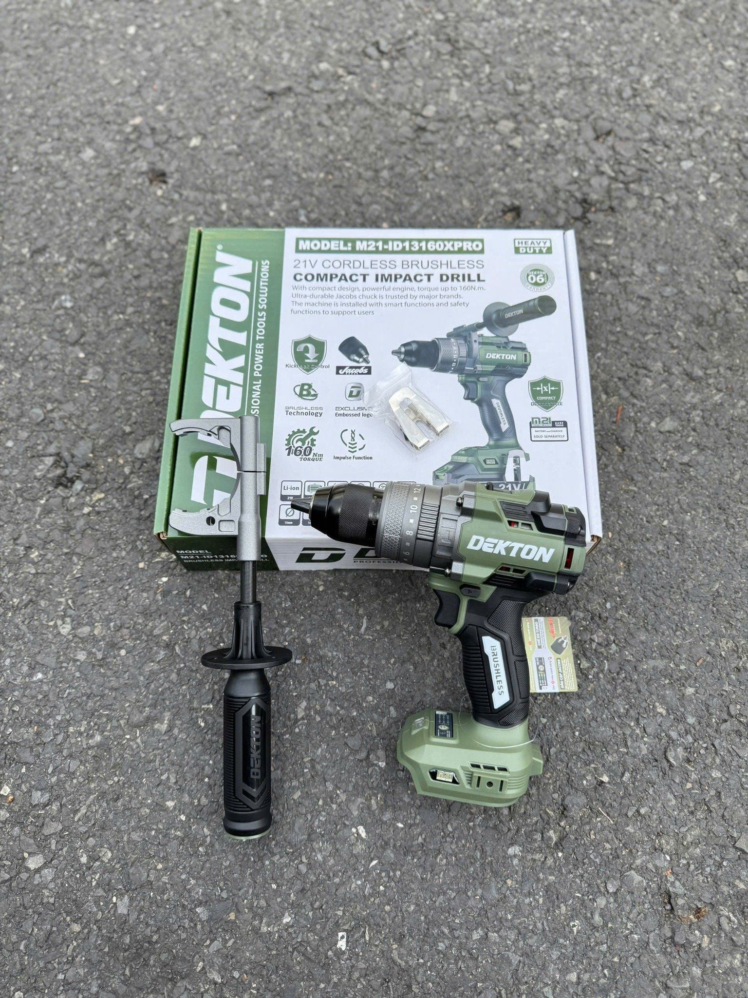 Máy khoan pin DEKTON M21-ID13160XPRO – Oshimakhaiphat