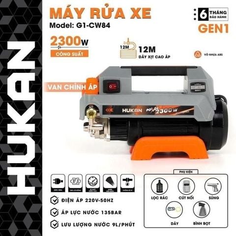 Máy rửa xe HUKAN G1-CW84 - 2300W