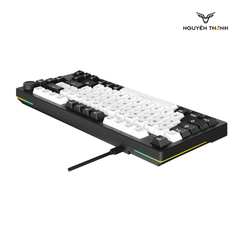 Bàn phím cơ DareU EK75 White Black DareU Dream switch (keycap PBT)
