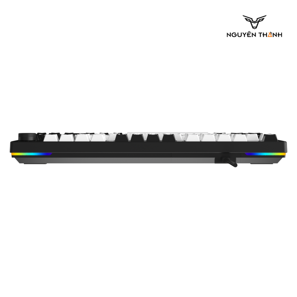 Bàn phím cơ DareU EK75 White Black DareU Dream switch (keycap PBT)