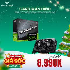 Card màn hình MSI RTX 5060 8GB SHADOW 2X OC