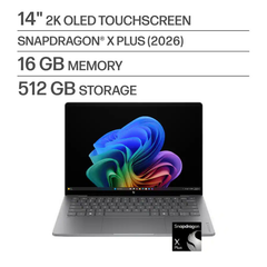 Laptop HP OmniBook X 14-kr0013dx (Snapdragon X Plus, 16GB RAM, 512GB SSD, 14