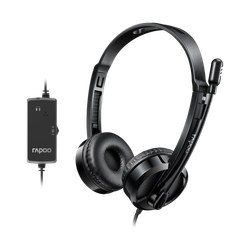 Tai nghe có dây Rapoo H120 Đen.