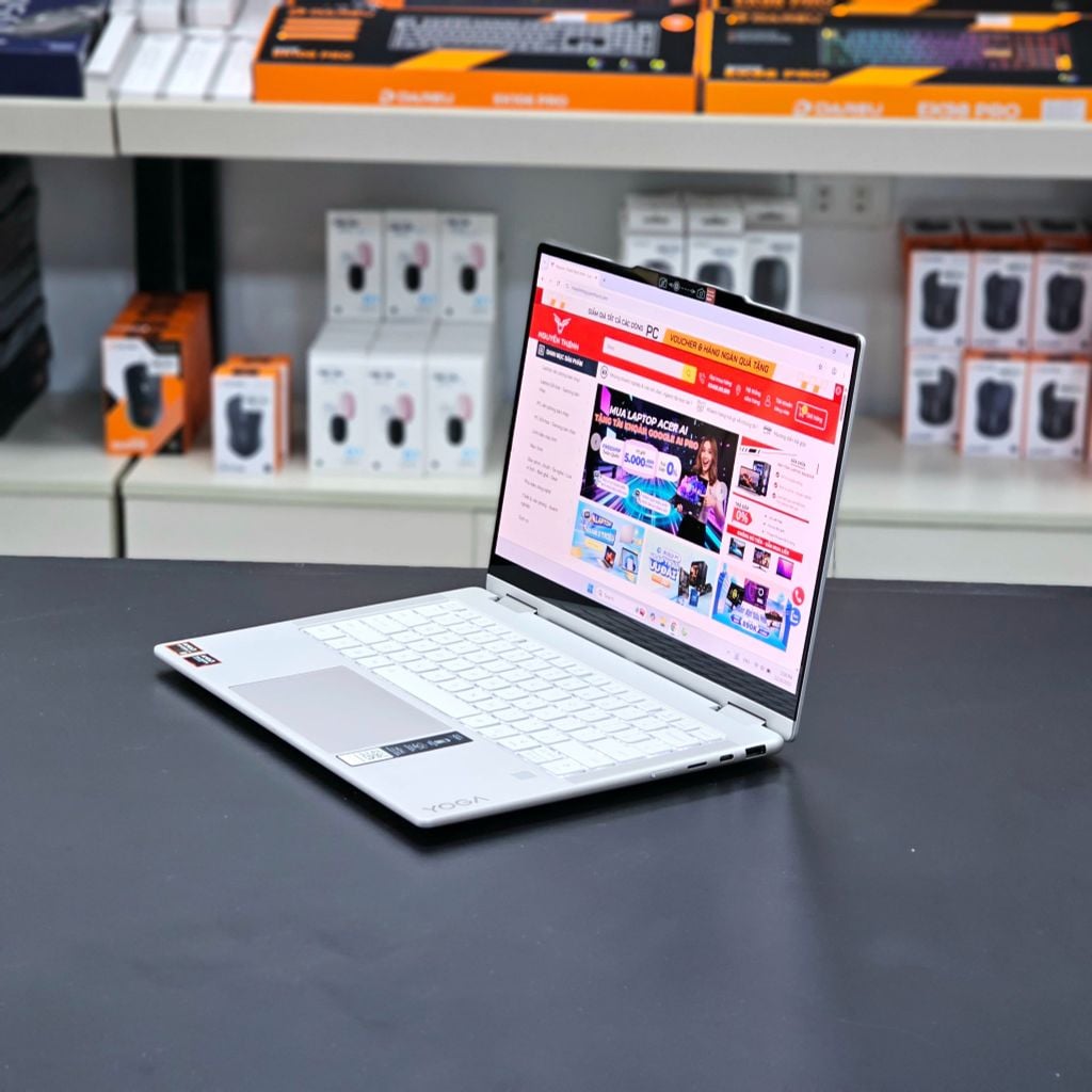 Laptop Lenovo Yoga 7 2-in-1 14AKP10 (Ryzen AI 5 340, 16GB RAM, 512GB SSD, 14