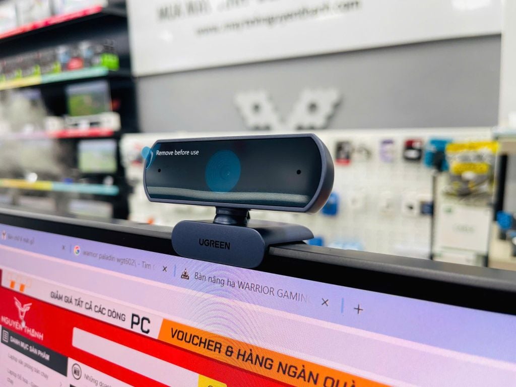 Webcam UGREEN 4K Ultra HD 2025 CM831 Micro kép Tự động lấy nét+,Livestream Chất Lượng Cao (65381)