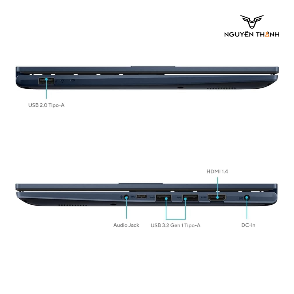 Laptop Asus Vivobook X1404V (Core i3-1315U, 16GB RAM, 512GB SSD, 14