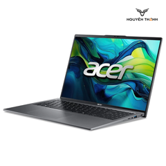 Laptop Acer Swift Go 16 SFG16-72T-95LG (Ultra 9 185H, 32GB RAM, 1TB SSD, 16″ WUXGA Touch, Windows 11, Steel Gray) - Tặng tài khoản Google AI Pro