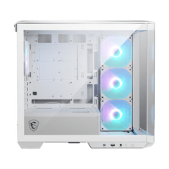 Vỏ Case MSI MAG PANO M100R PZ WHITE (MATX - 4 Fan ARGB)
