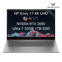Laptop HP Envy 17-cw1087nr (Ultra 7 155U, 32GB RAM 1TB SSD, 17.3