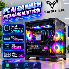 Máy tính Gaming - Đồ hoạ Ultra 5 245KF | RAM 16GB | VGA RTX 3050 6G