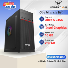 Máy tính văn phòng Core Ultra 5 245K Siêu khỏe tích hợp AI mạnh mẽ