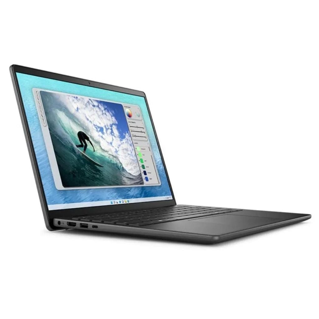 Laptop Dell 16 DC16255 (AMD Ryzen 5 220, 8GB RAM, 512GB SSD, 16 inch FHD+, Win 11, Carbon Black)