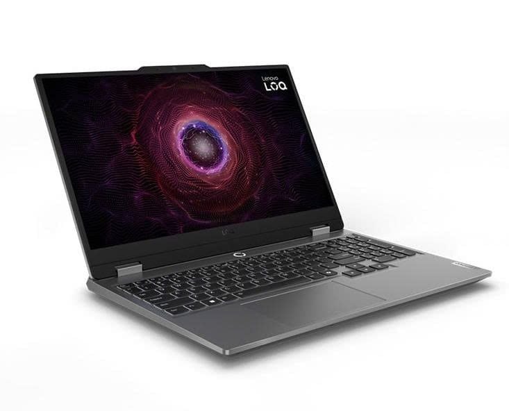 Laptop LENOVO LOQ 15ARP9 (AMD Ryzen 5 7235HS, 12GB RAM, 512GB SSD, RTX 4050 6GB, 15.6″ FHD 144Hz, Win 11, Xám)