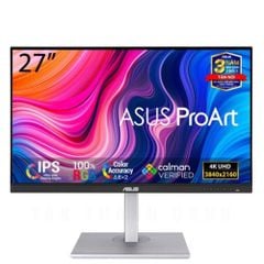 Màn Hình Chuyên Đồ Họa ASUS ProArt PA279CV (27 inch-4K-IPS-100% sRGB-100% Rec. 709-Color Accuracy ΔE < 2-Calman Verified)