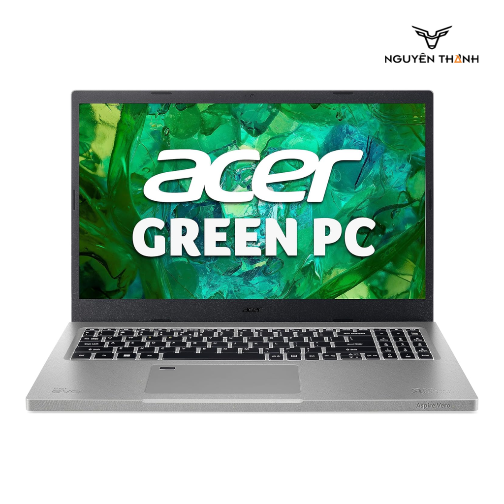 Laptop Aspire Vero AV15-53P-54MV (Intel Core i5-1335U, 8GB DDR5, SSD 512GB, 15.6 inch FullHD, Silver)