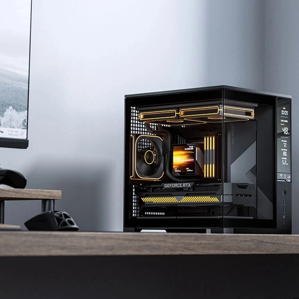 Vỏ máy tính JONSBO D34 Black (Mini Tower/ M-ATX/ Đen)