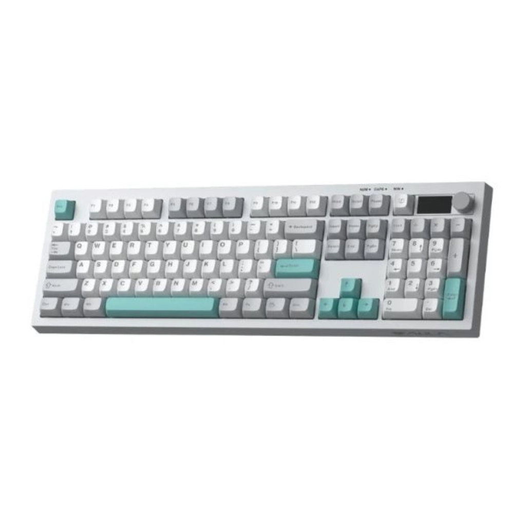 BÀN PHÍM GAMING 3 MODE AULA S102 PRO (4777) (Phiên bản Xám + Be + Xanh ngọc)