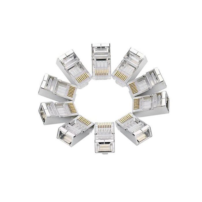 Hạt Mạng RJ45 Cat6 Ugreen 50248 Chính Hãng (Hộp 100 Cái)