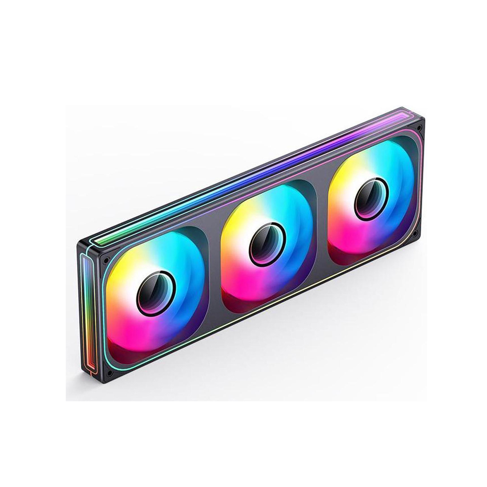 Fan case JONSBO ZB-360B BLACK LED ARGB (FAN xuôi)