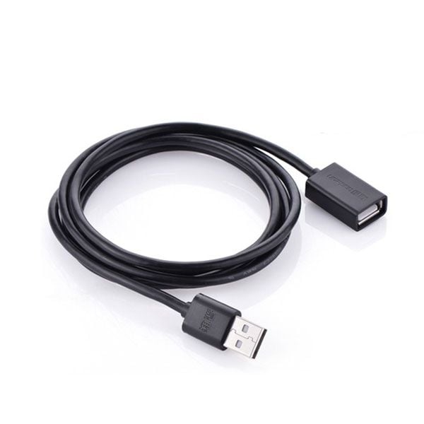 Cáp USB 2.0 nối dài 1,5m chính hãng Ugreen 10315 cao cấp (Chiếc)