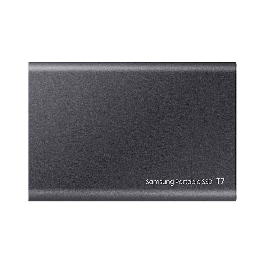 Ổ Cứng Di Động SSD Samsung T7 Portable 2TB 2.5 inch USB 3.2 Xám (Đọc 1050MB/s - Ghi 1000MB/s)