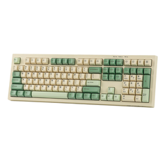 BÀN PHÍM GAMING CÓ DÂY AULA S102 (4722) (Phiên bản Xanh lá + Be)